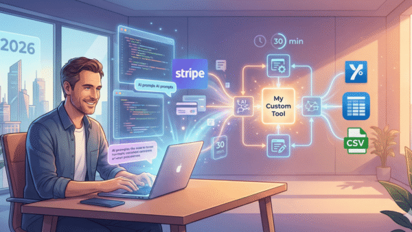 2026年、中小企業は「自分専用のツール」を自分で作る時代へ ── Stripe連携ツールを25分で作った話